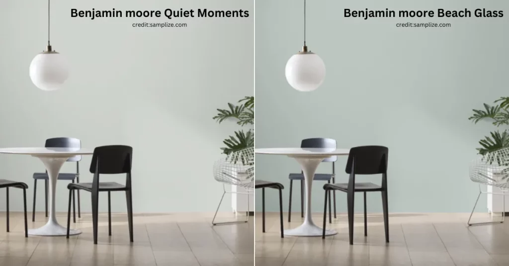 Differences between Quiet Moments vs Beach Glass