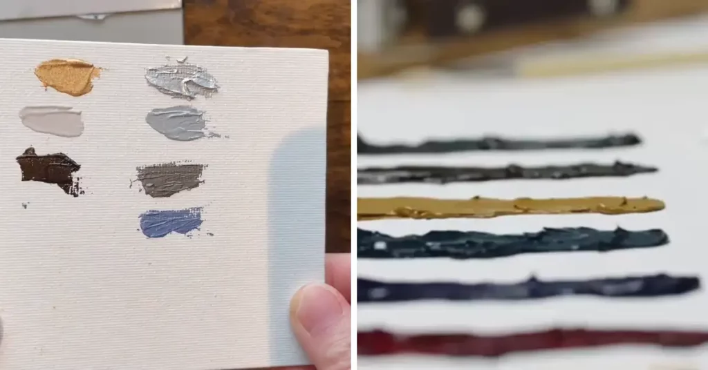 Gamblin Oil Paint vs Winsor and Newton Color