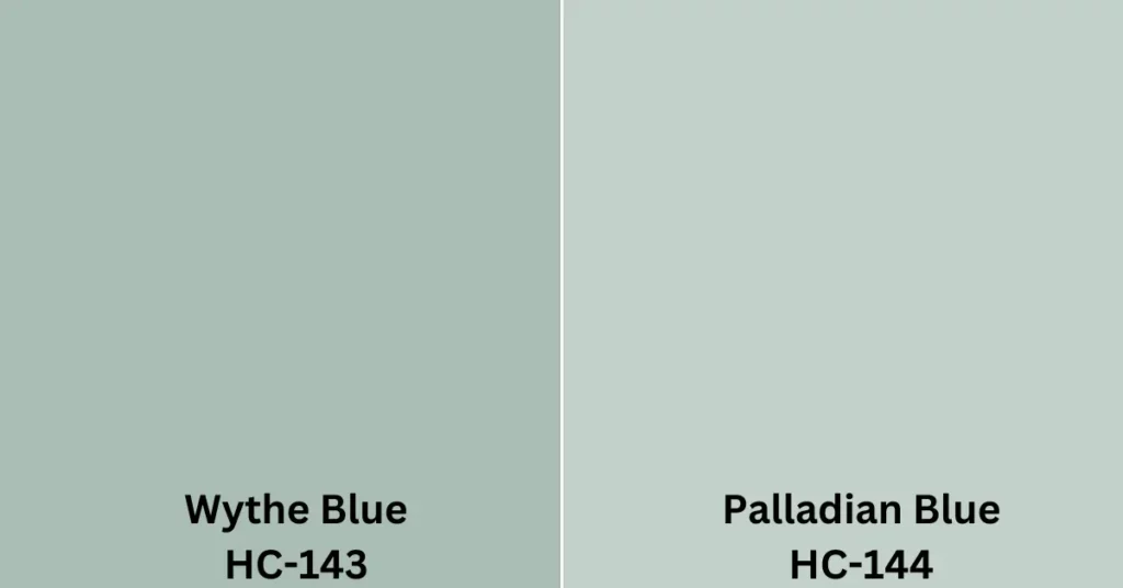 Wythe Blue vs Palladian Blue undertone