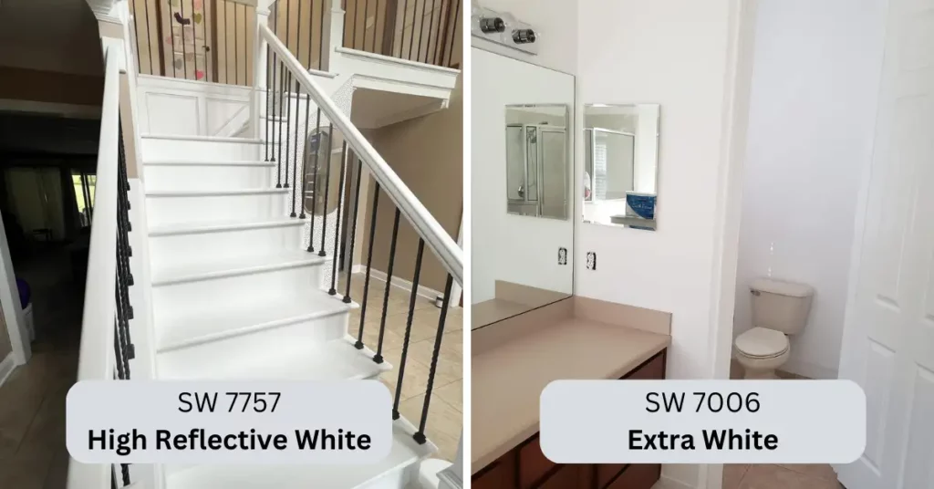 High Reflective White vs Extra White on Walls