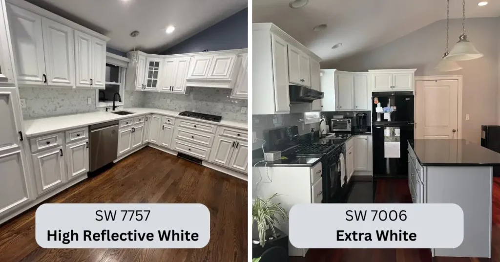 High Reflective White vs Extra White on cabinets