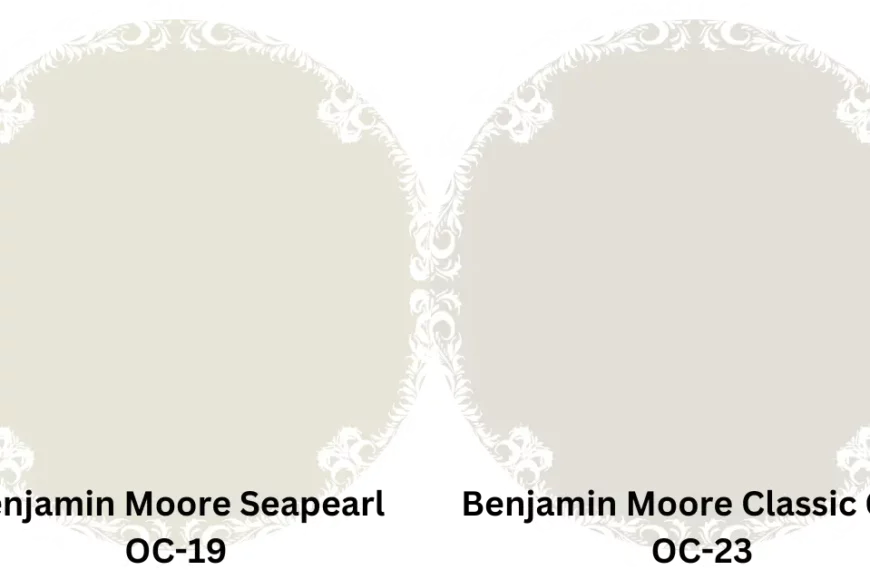 Benjamin Moore Seapearl Vs Classic Gray