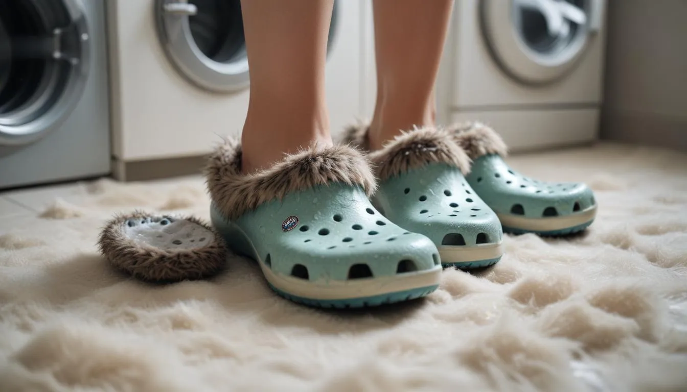 Can I Wash My Crocs With Fur In The Washing Machine?