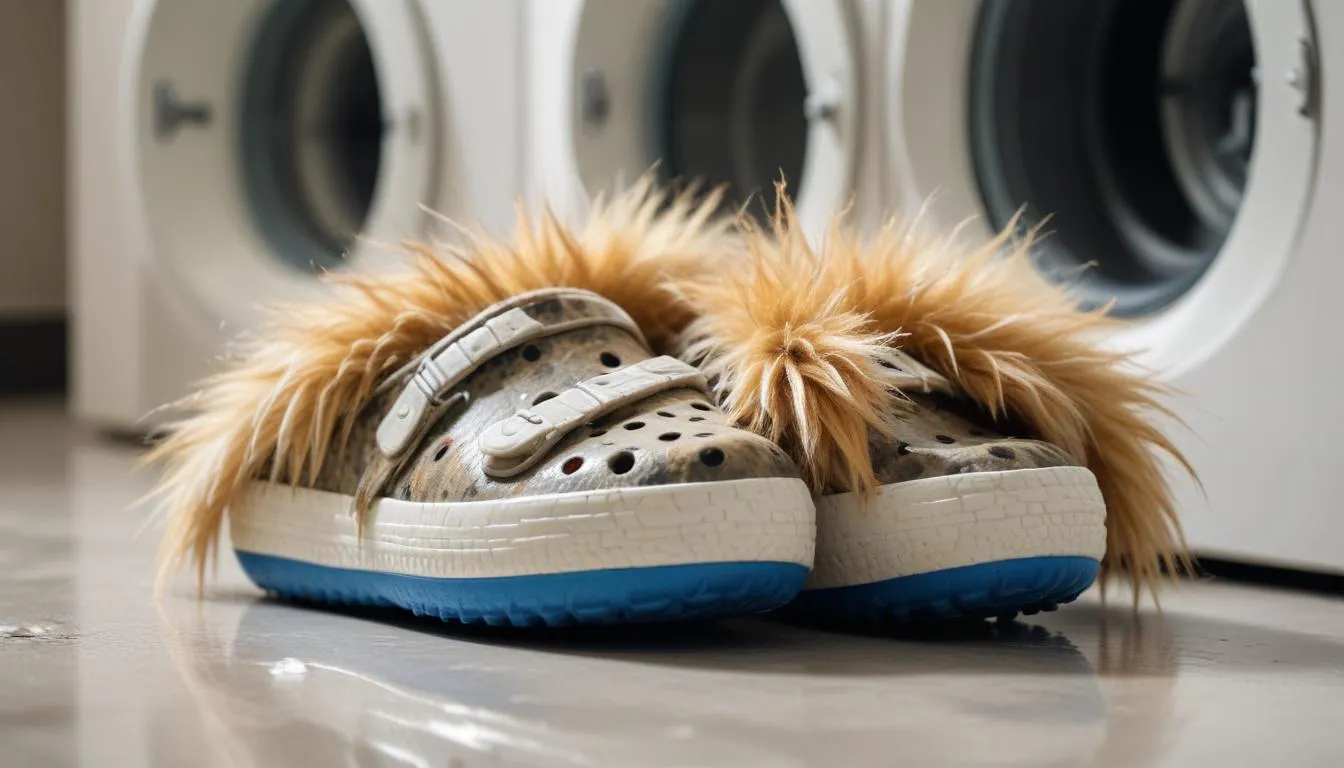 Can I Wash My Crocs With Fur In The Washing Machine?