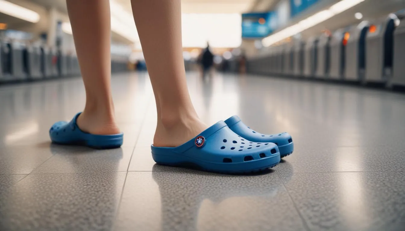 Can I Wear Crocs To The Airport? The Answer