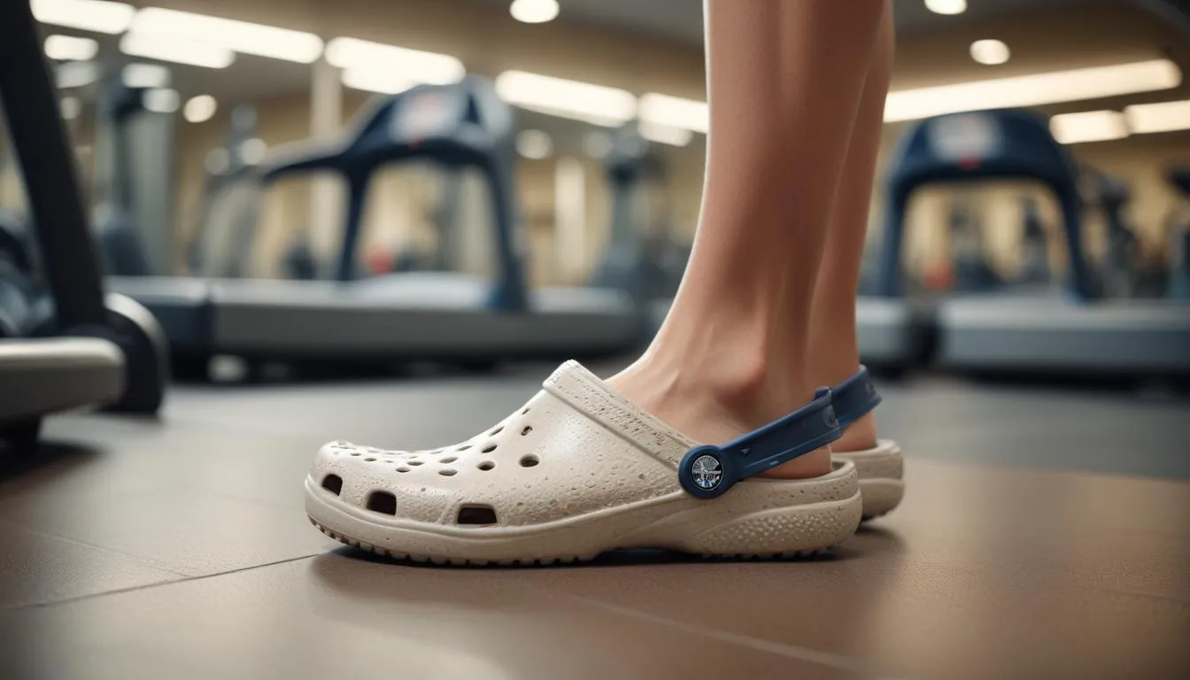 Can I Wear Crocs To The Gym? The Rules Explained