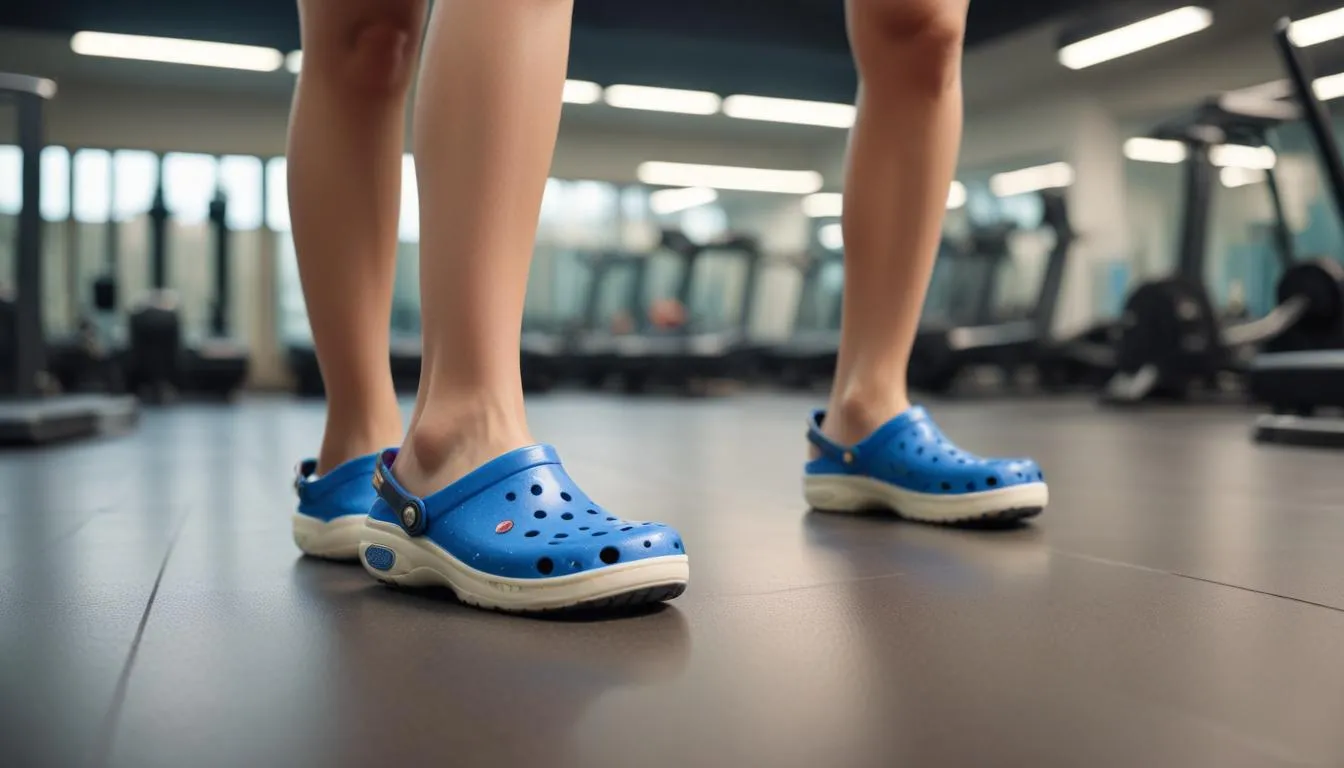 Can I Wear Crocs To The Gym? The Rules Explained