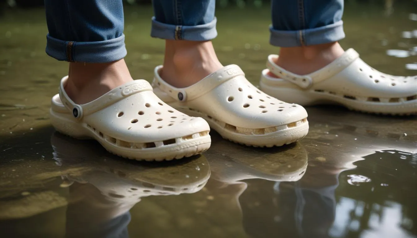 Can You Bleach Crocs? How To Whiten Them