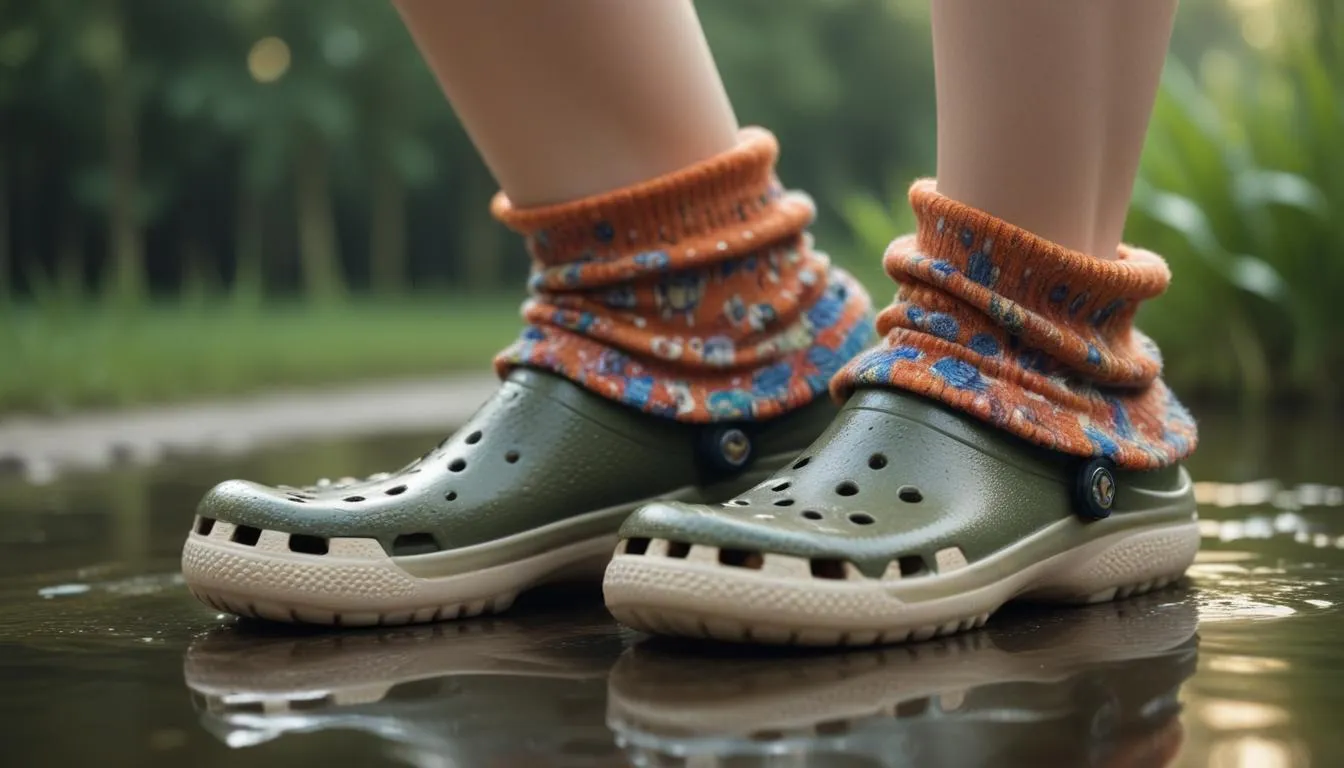Crocs With Socks: A Stylish Combination