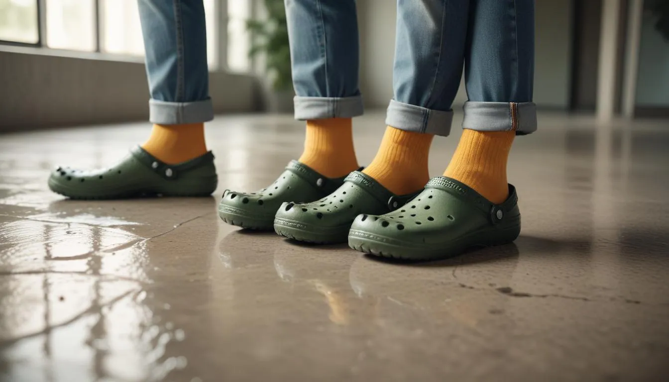 Crocs With Socks: A Stylish Combination