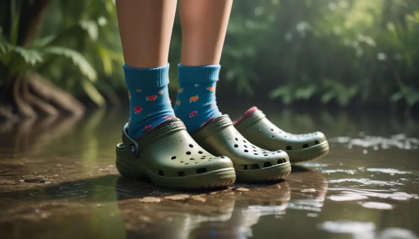 Crocs With Socks: A Stylish Combination