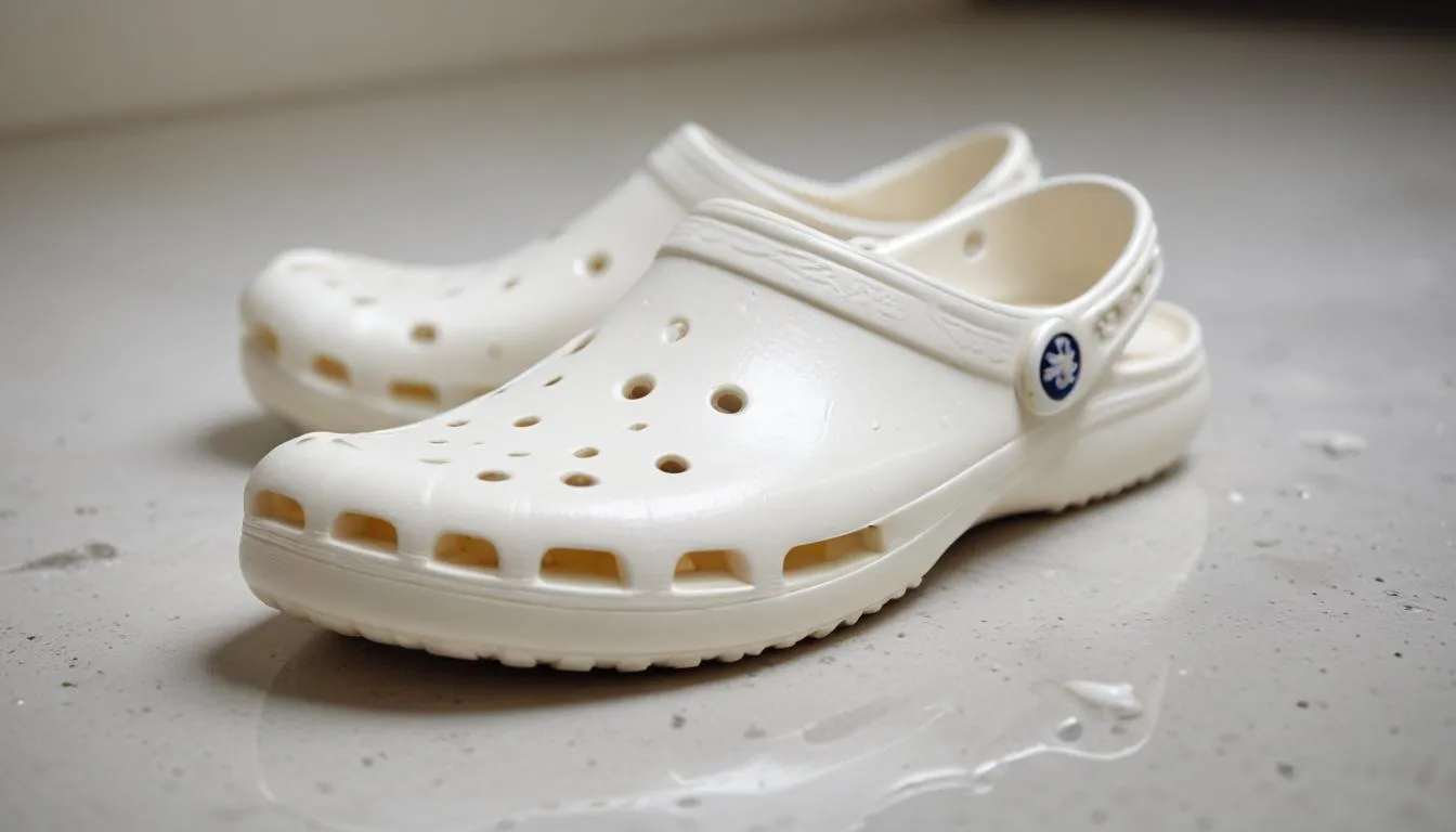 Do White Crocs Stain? The Material