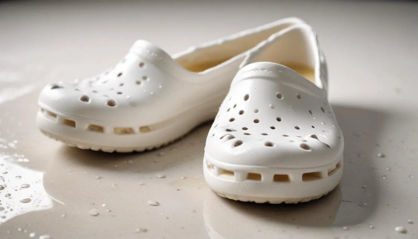 Do White Crocs Stain? The Material