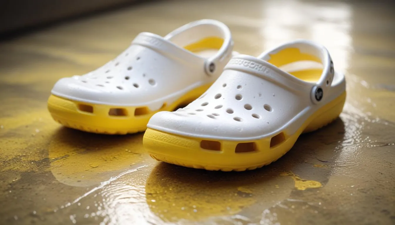 Do White Crocs Turn Yellow? The Material