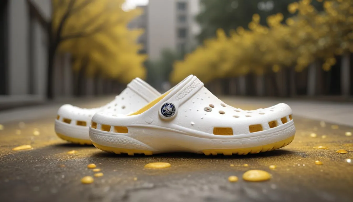 Do White Crocs Turn Yellow? The Material