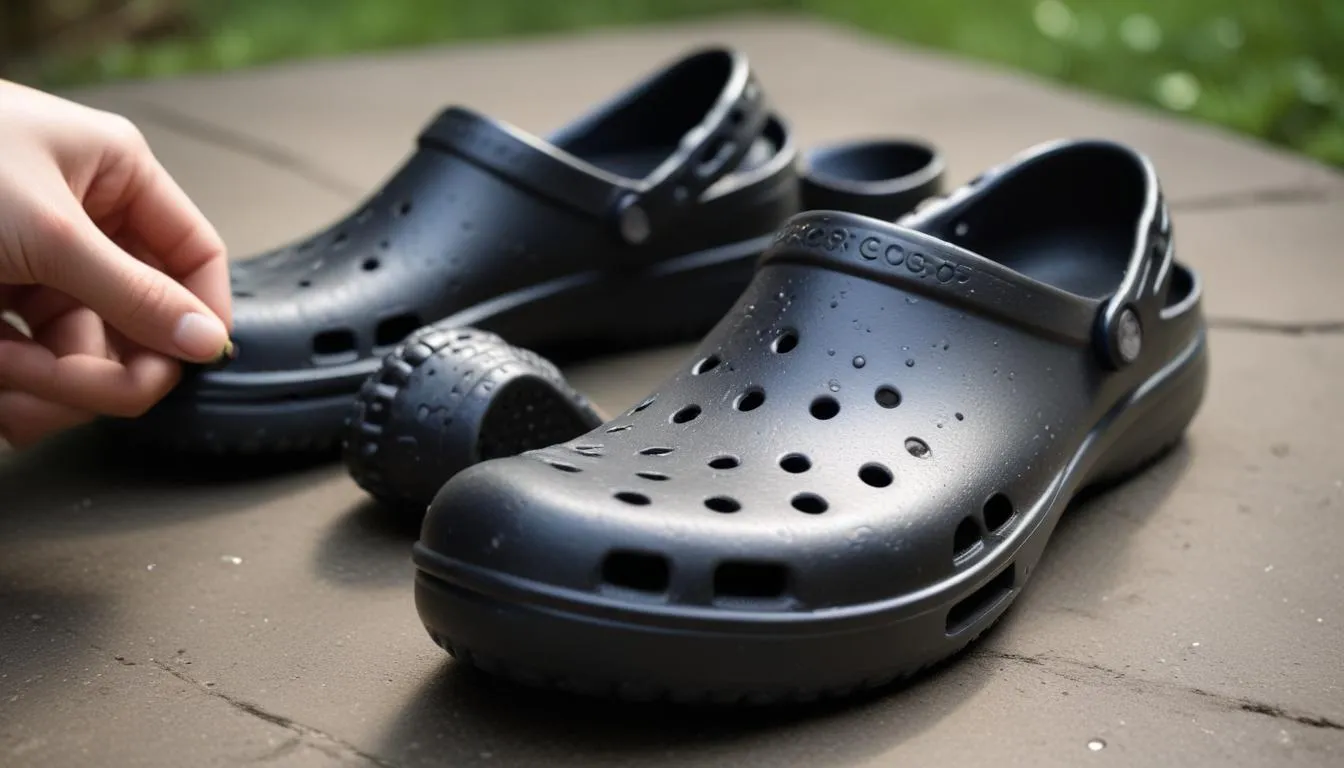 How To Clean Black Crocs: Keeping Them Looking New