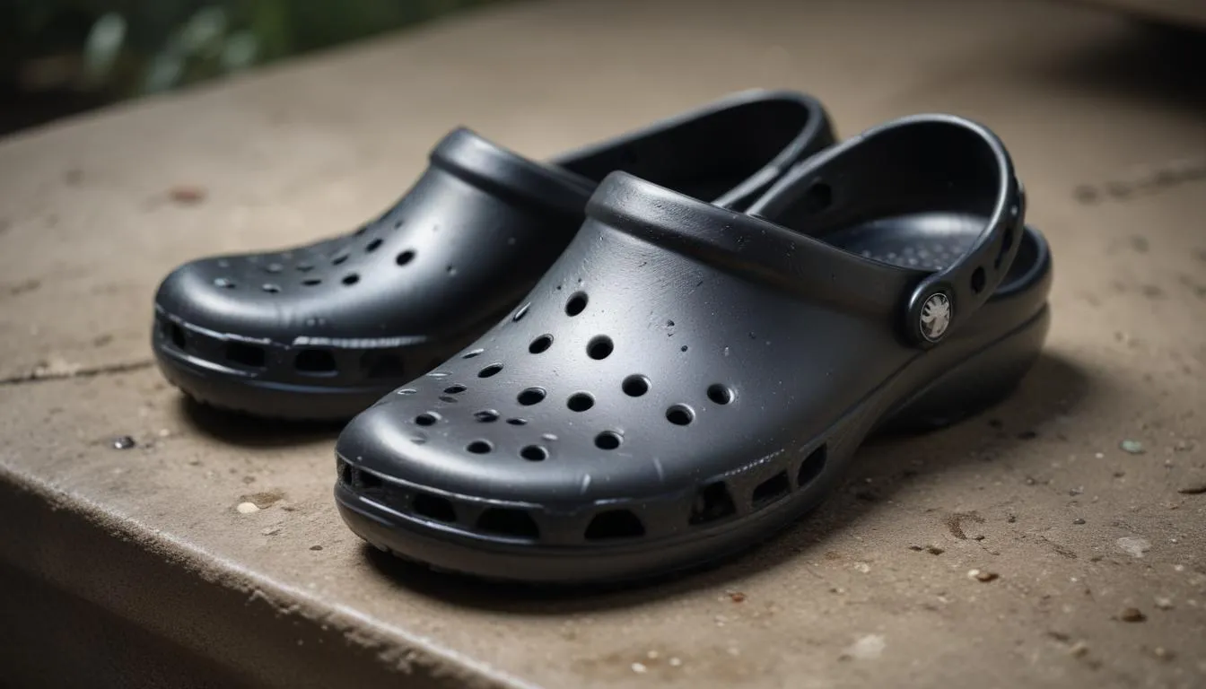 How To Clean Black Crocs: Keeping Them Looking New