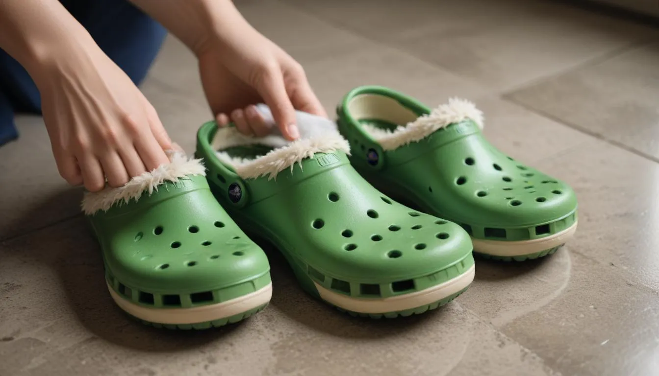 How To Clean Fur Lined Crocs: A Guide To Cleaning