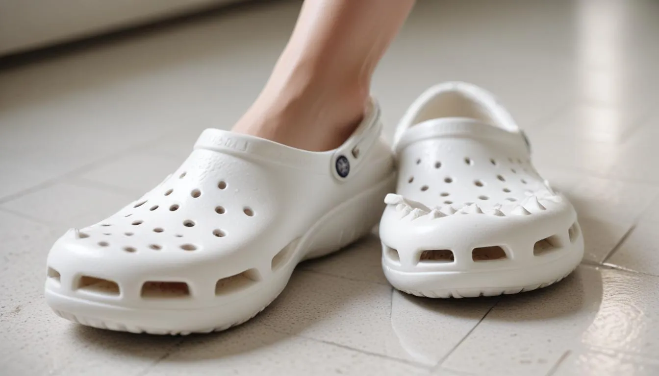 How To Clean White Crocs: Keeping Them Pristine