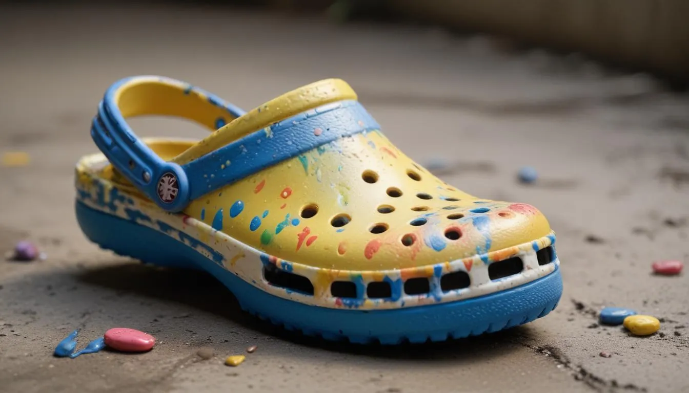 How To Get Paint Off Crocs: A Simple Guide