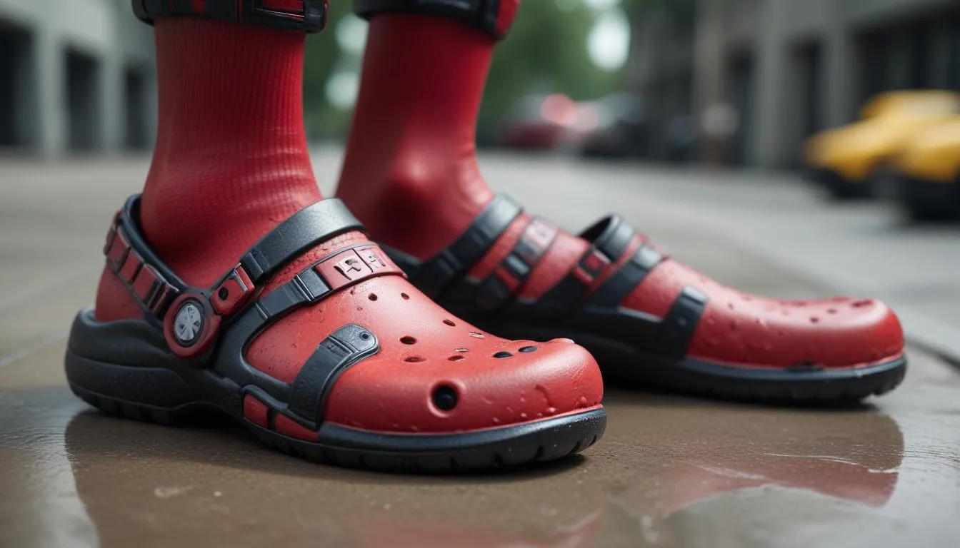 What Color Crocs Does Deadpool Wear? The Answer