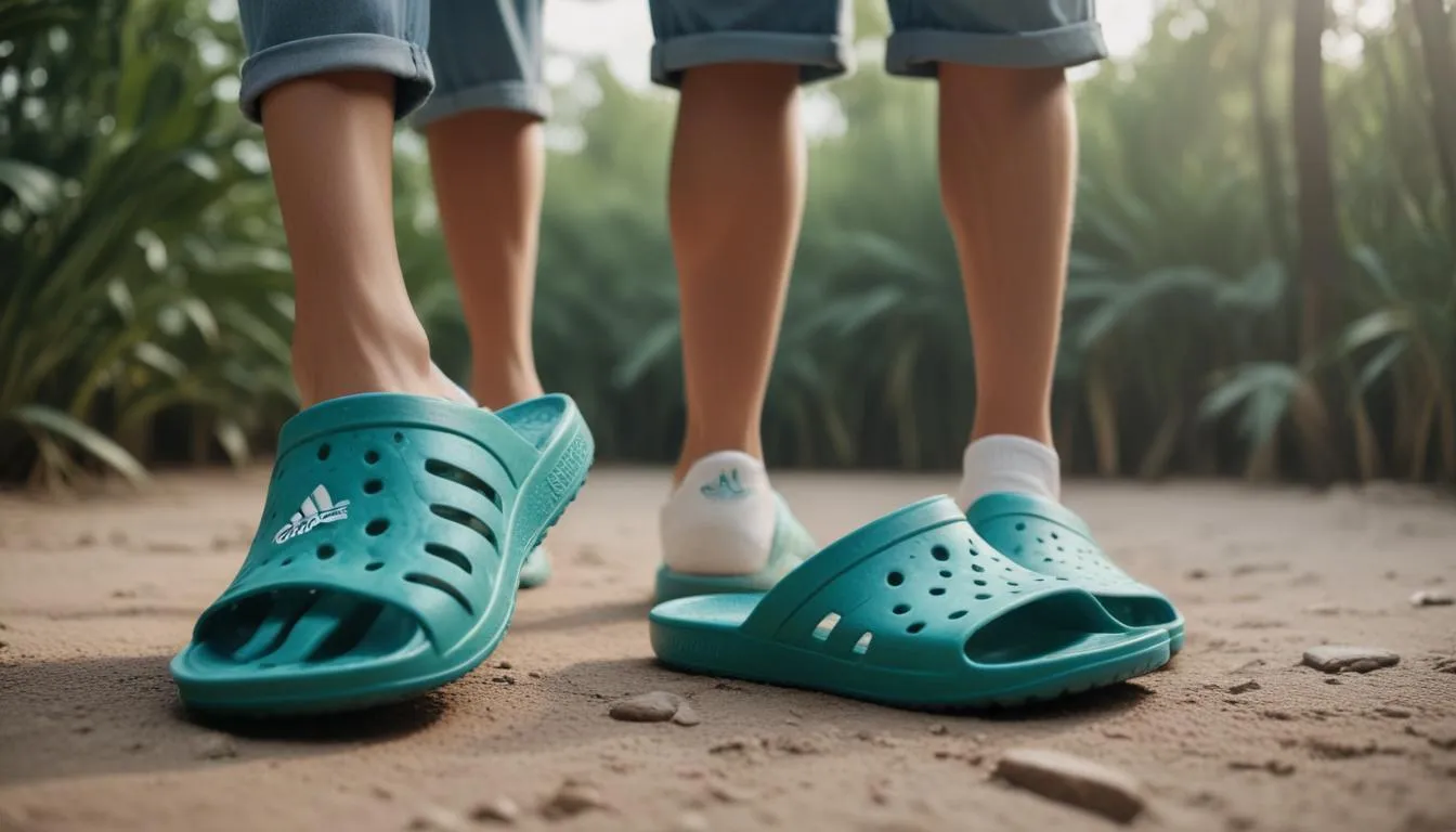 Adidas Adilette Clogs vs Crocs: A Detailed Review