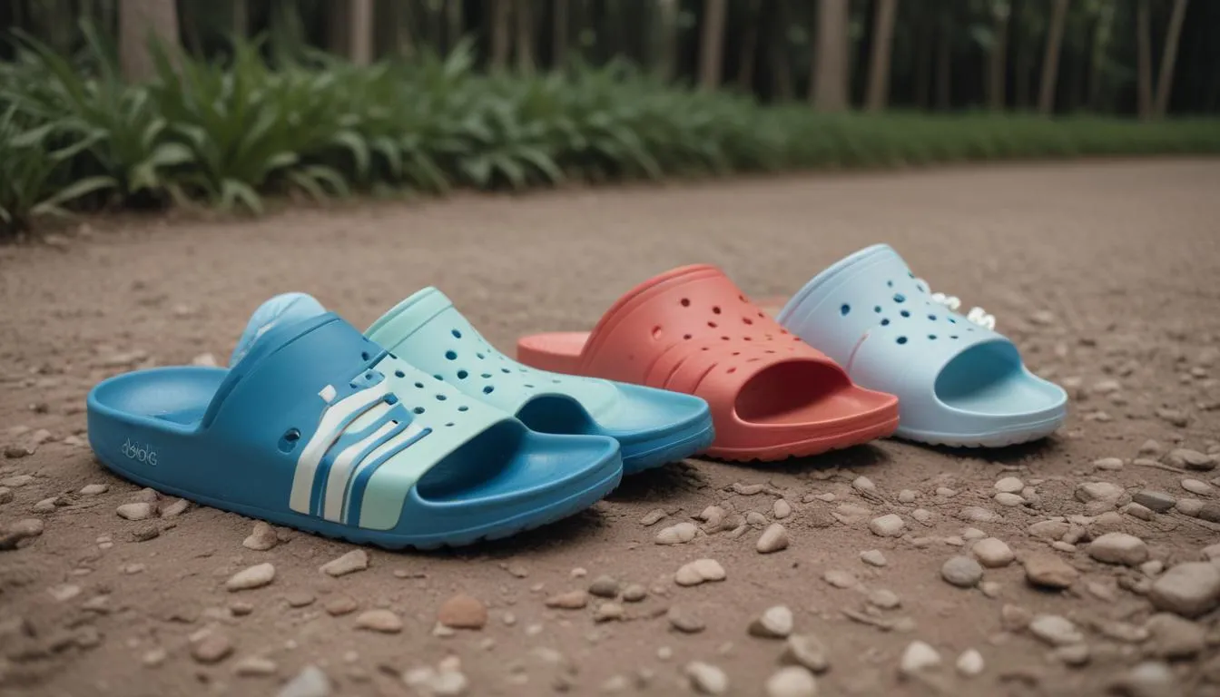 Adidas Adilette Clogs vs Crocs: A Detailed Review