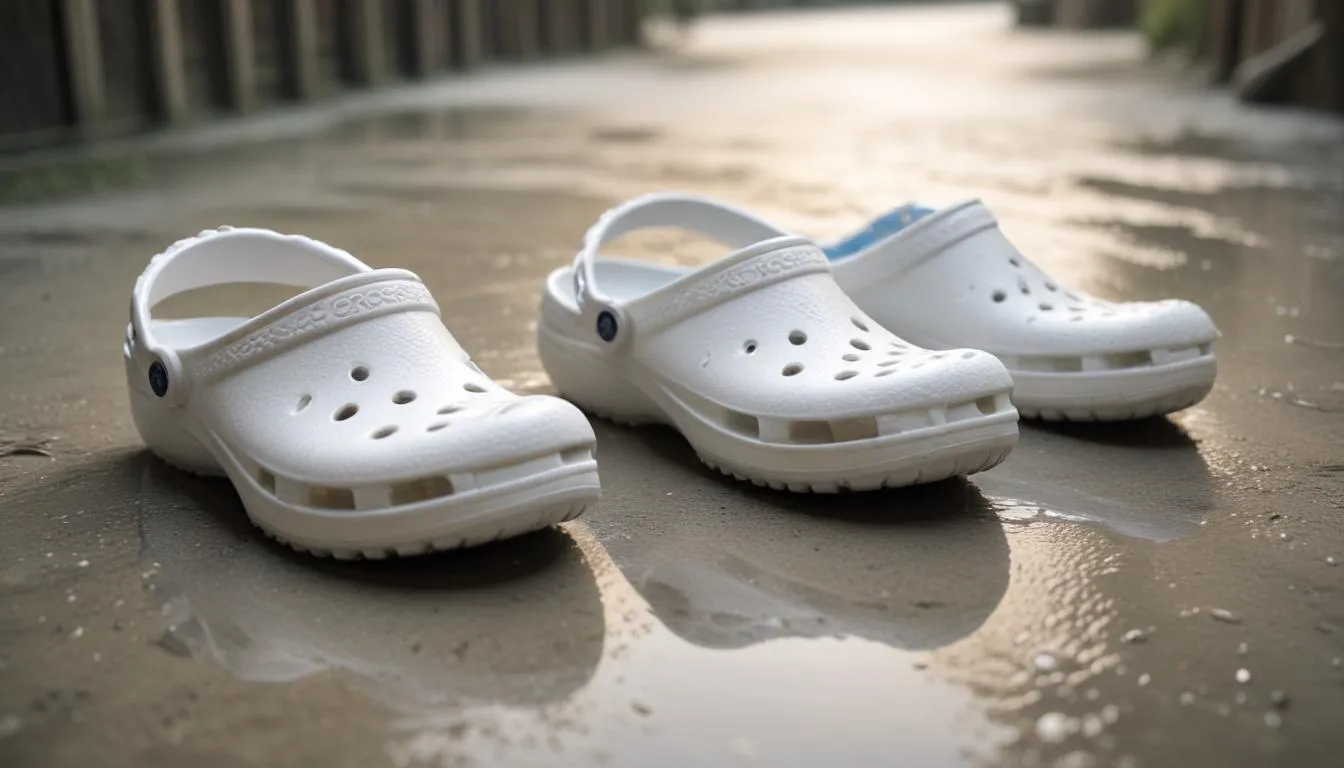 Atmosphere Crocs vs White: A Color Comparison