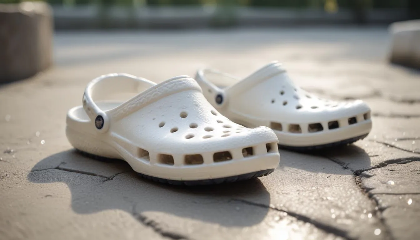Atmosphere Crocs vs White: A Color Comparison
