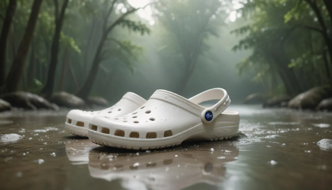 Atmosphere Crocs vs White Crocs: A Color Test