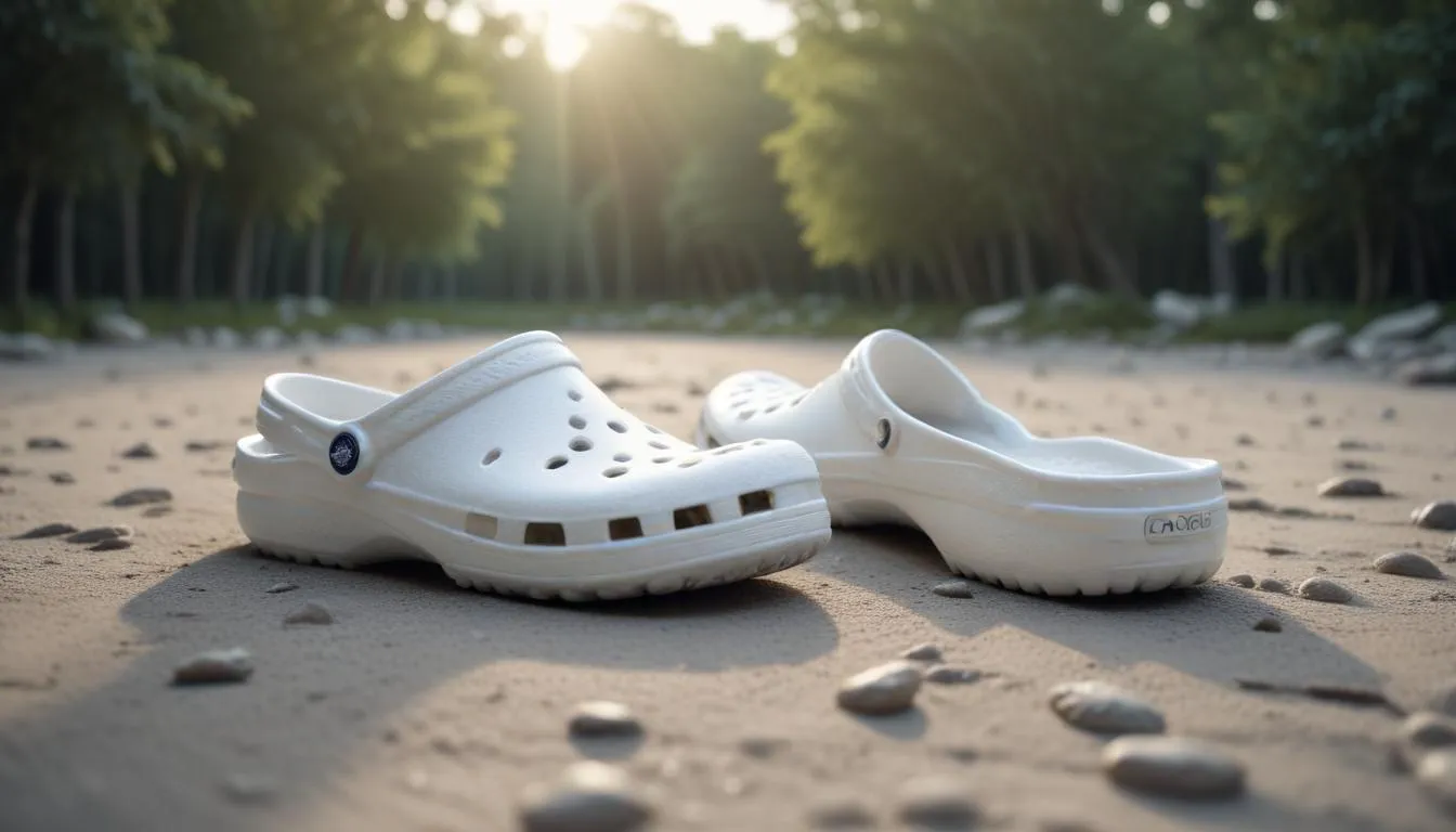 Atmosphere Crocs vs White Crocs: A Color Test