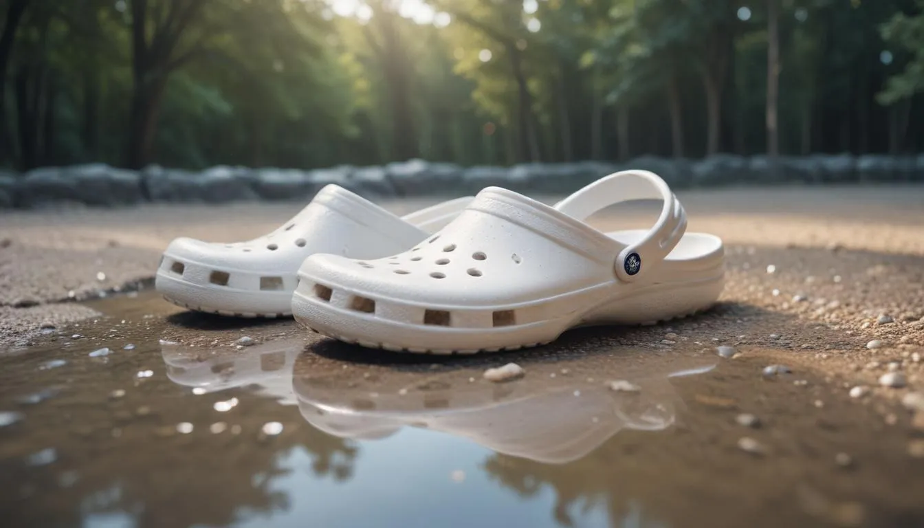 Atmosphere vs White Crocs: A Color Showdown