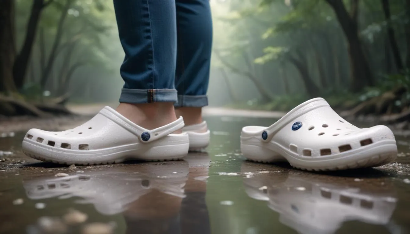 Atmosphere vs White Crocs: A Color Showdown