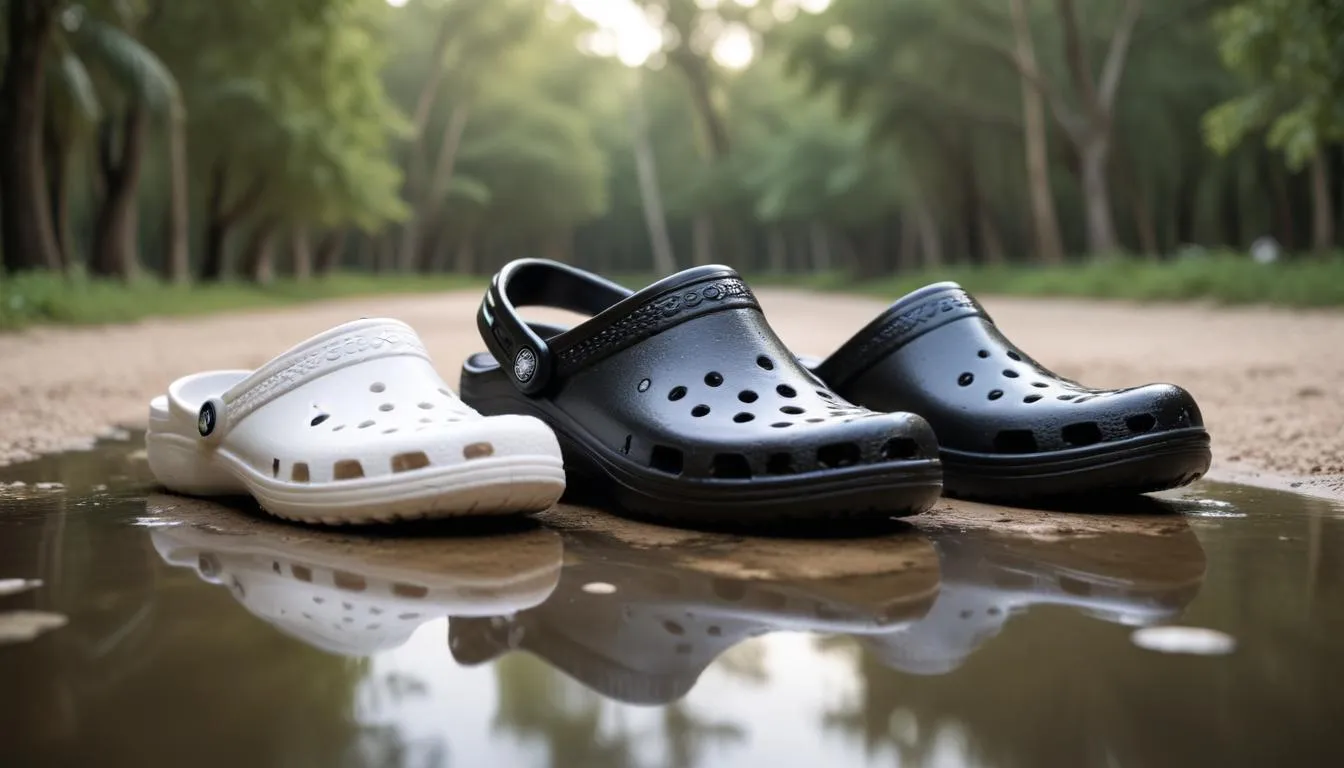 Black Crocs vs White Crocs: A Stylish Debate