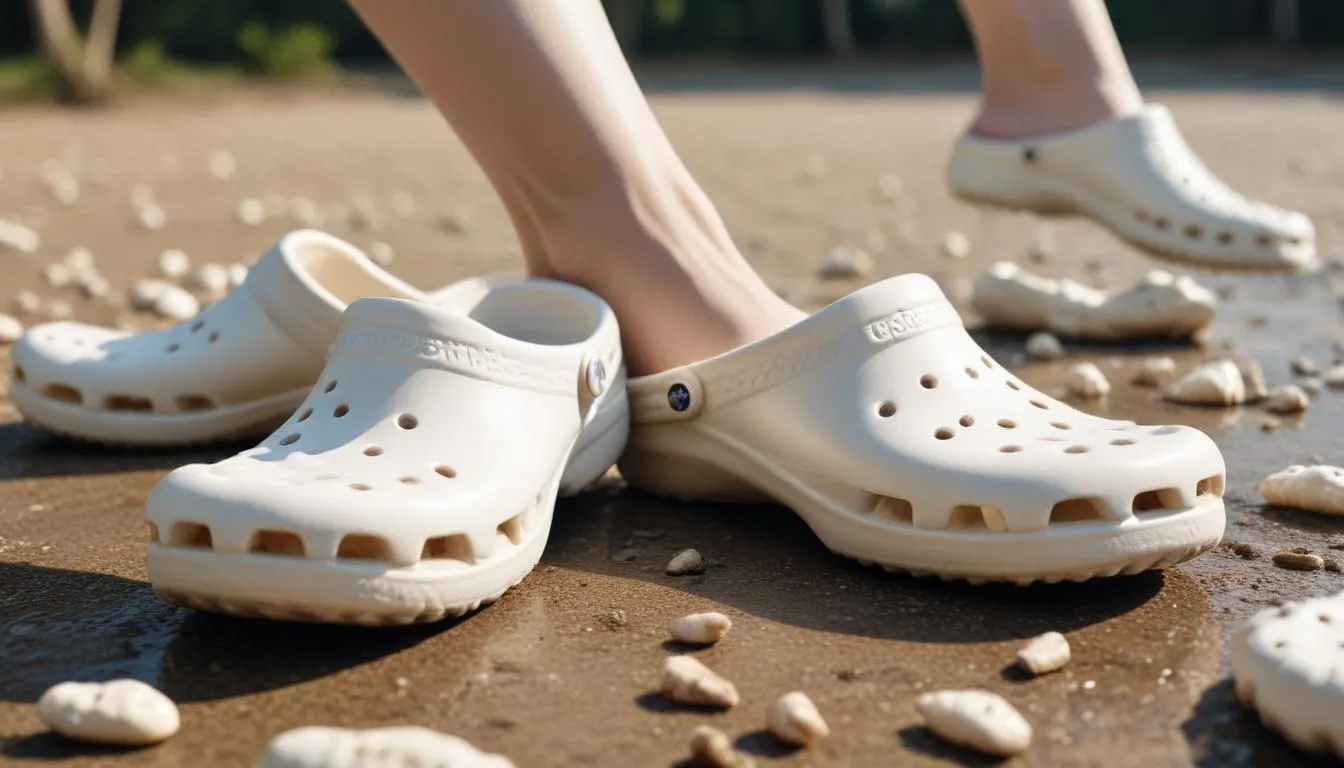 Bone vs White Crocs: A Color Comparison