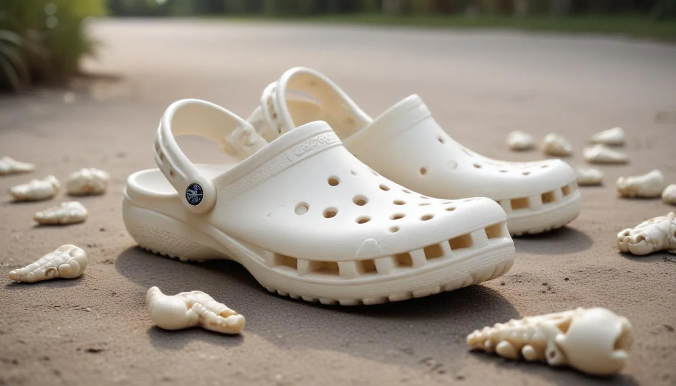 Bone vs White Crocs: A Color Comparison