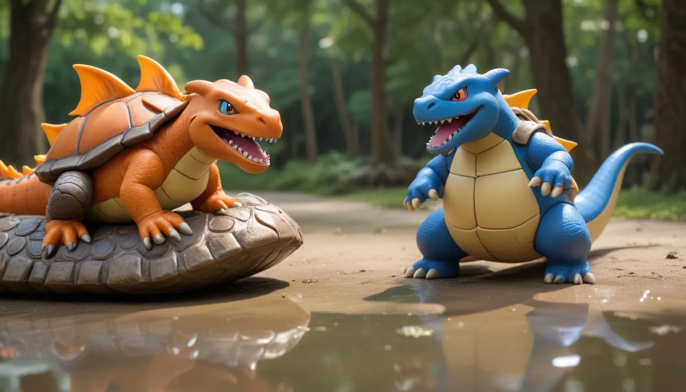 Charizard vs Blastoise Crocs: A Clog Duel
