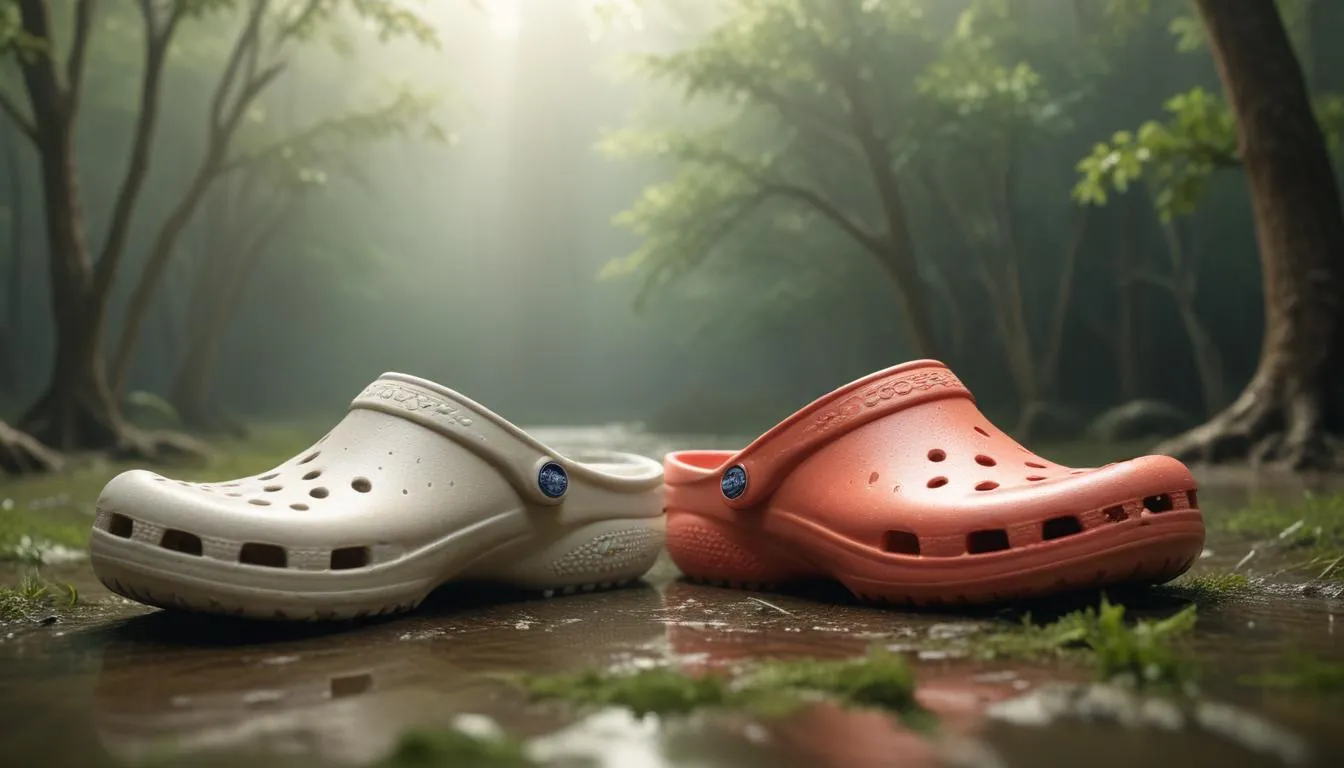 Crocs Atmosphere vs Bone: A Color Comparison