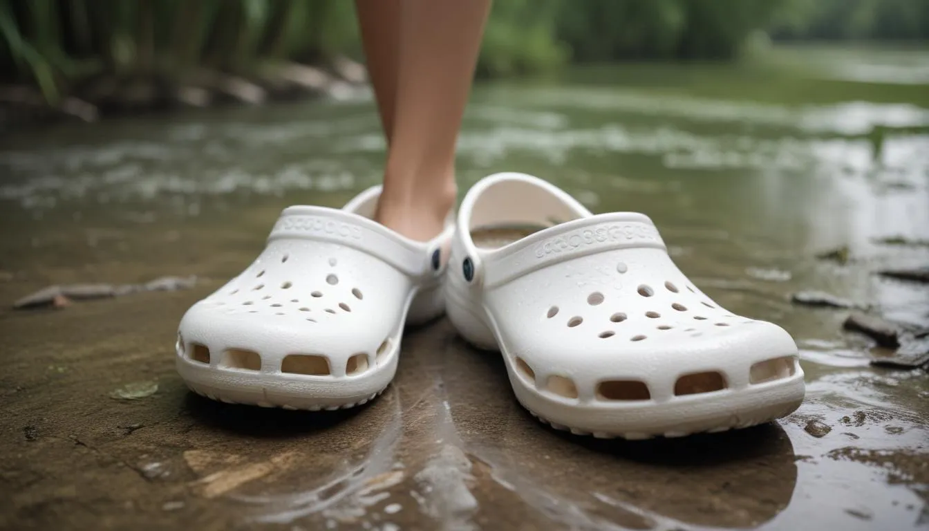 Crocs Atmosphere vs White: A Color Comparison
