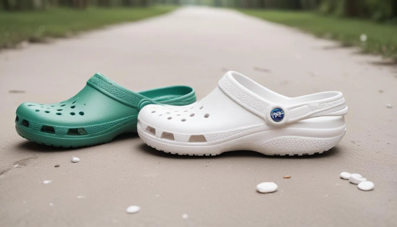 Crocs Chalk vs White: A Color Comparison