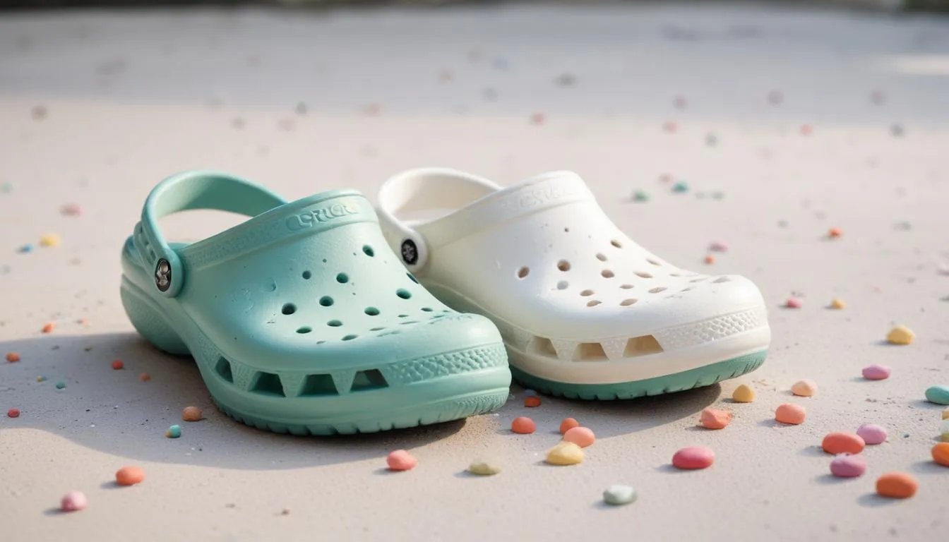 Crocs Chalk vs White: A Color Comparison