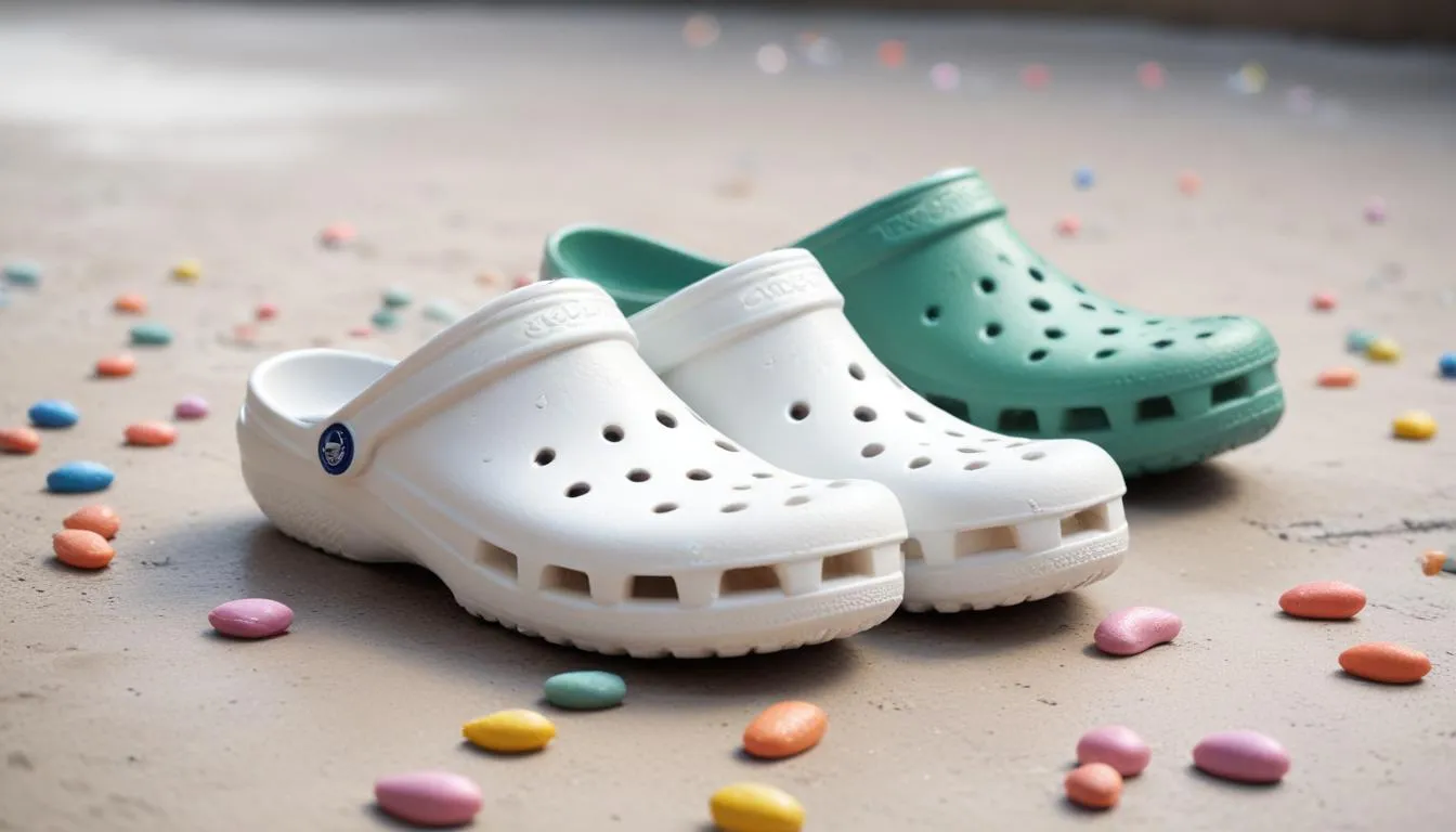 Crocs Chalk vs White: A Color Comparison