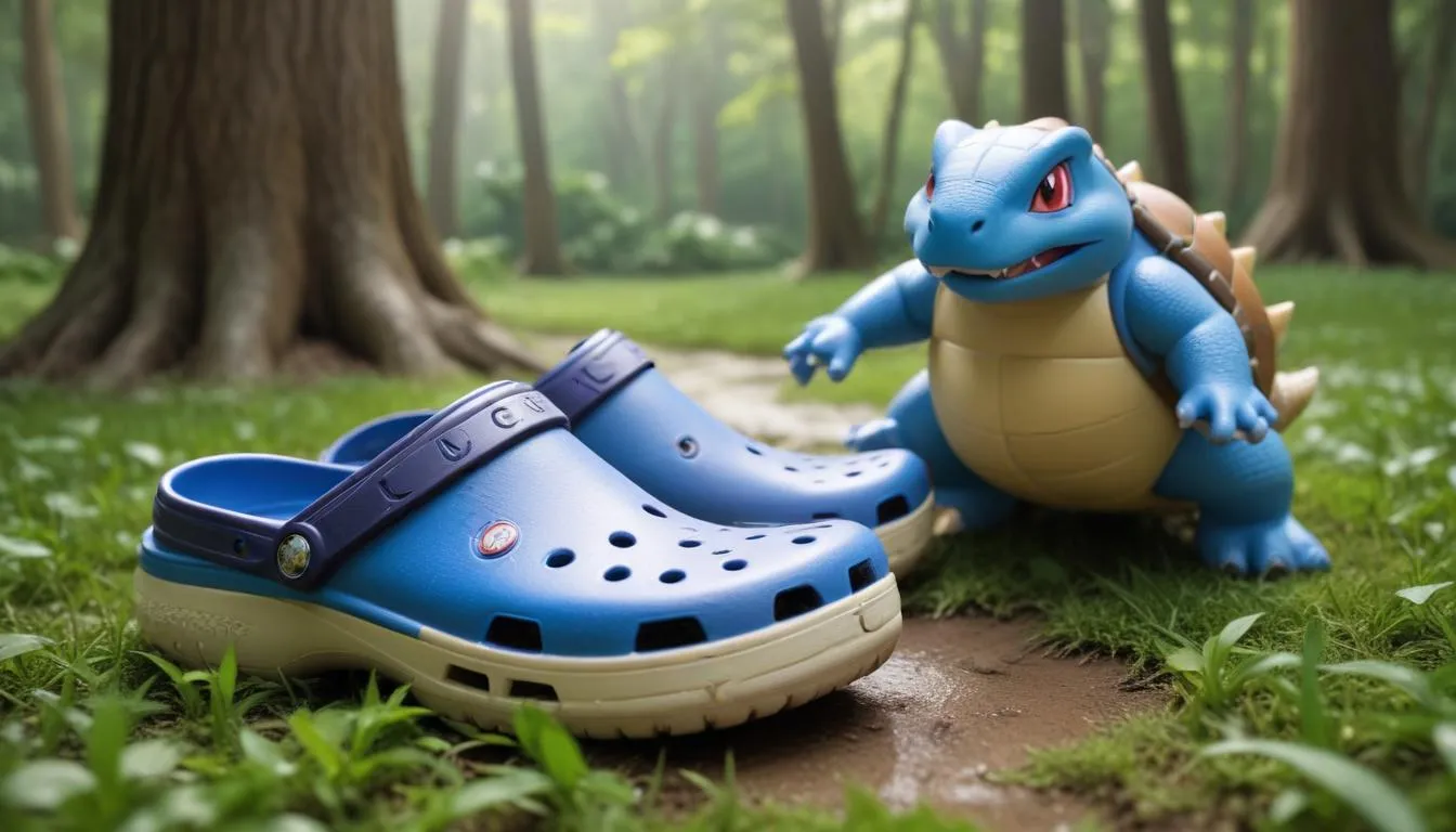 Crocs Classic Clog Pokemon vs Blastoise: A Duel