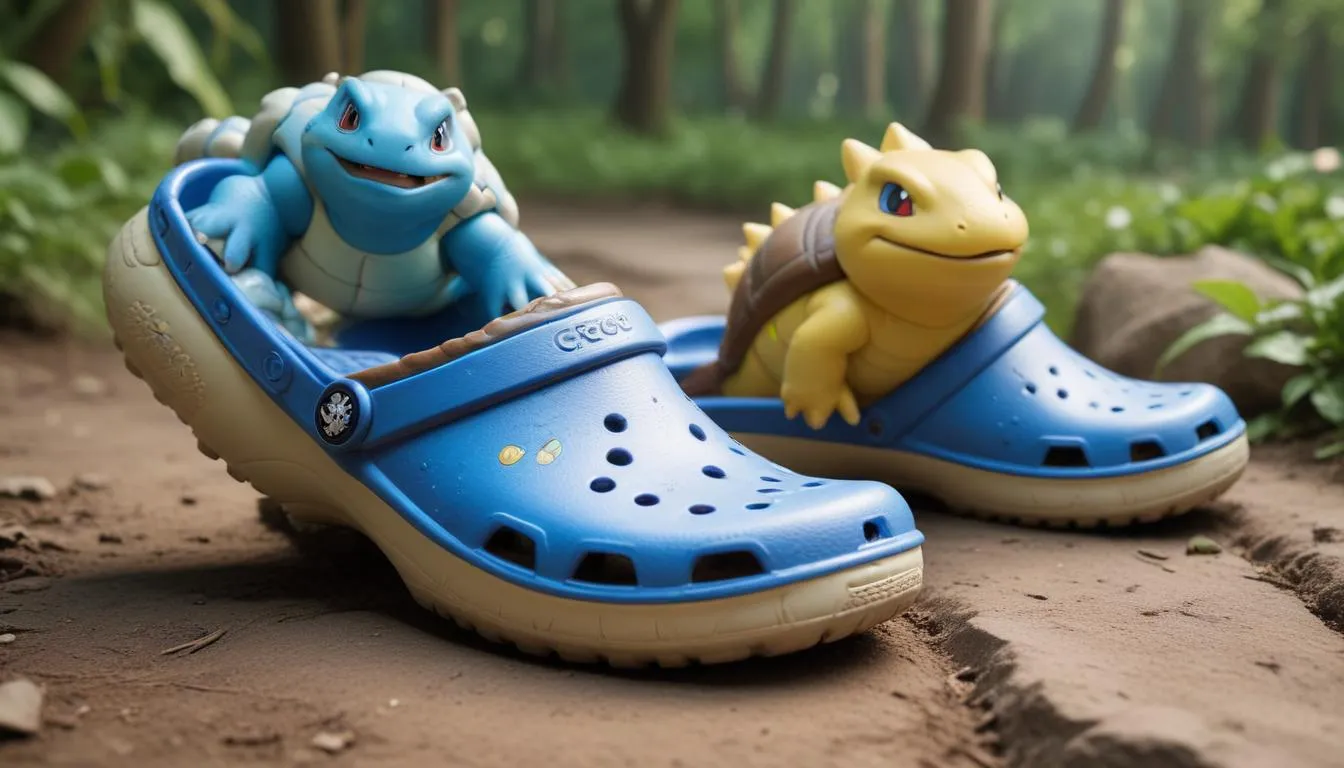Crocs Classic Clog Pokemon vs Blastoise: A Duel