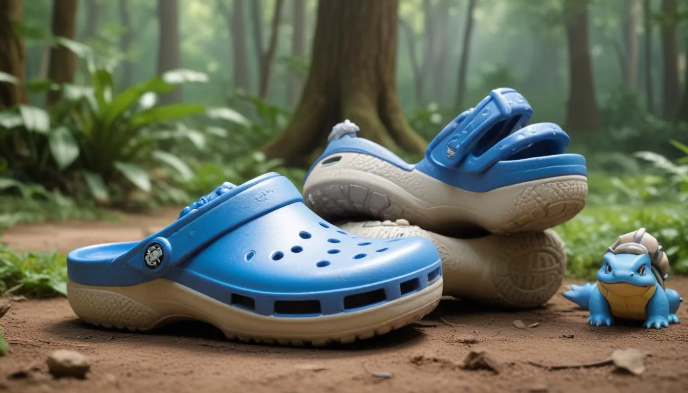 Crocs Classic Clog Pokemon vs Blastoise: A Duel