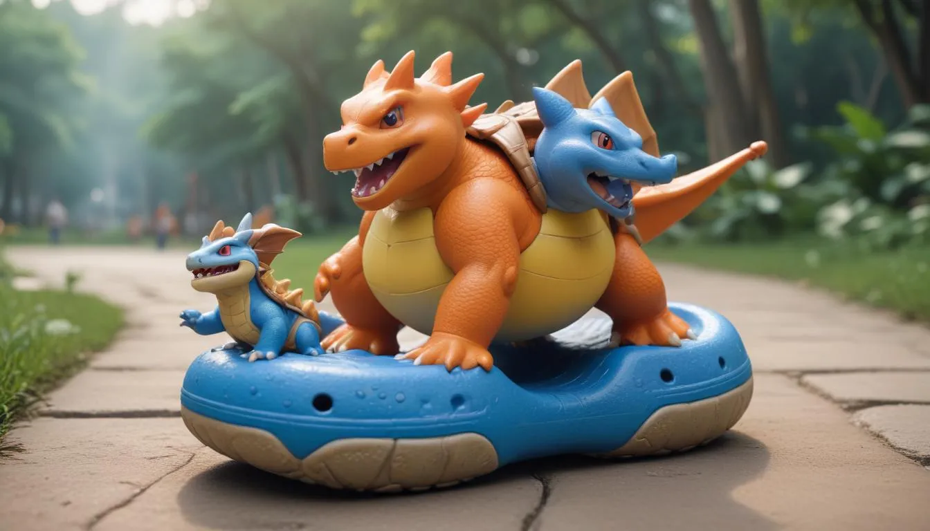 Crocs Pokemon Charizard vs Blastoise: A Clog Duel