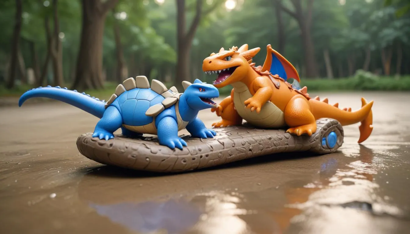 Crocs Pokemon Charizard vs Blastoise: A Clog Duel