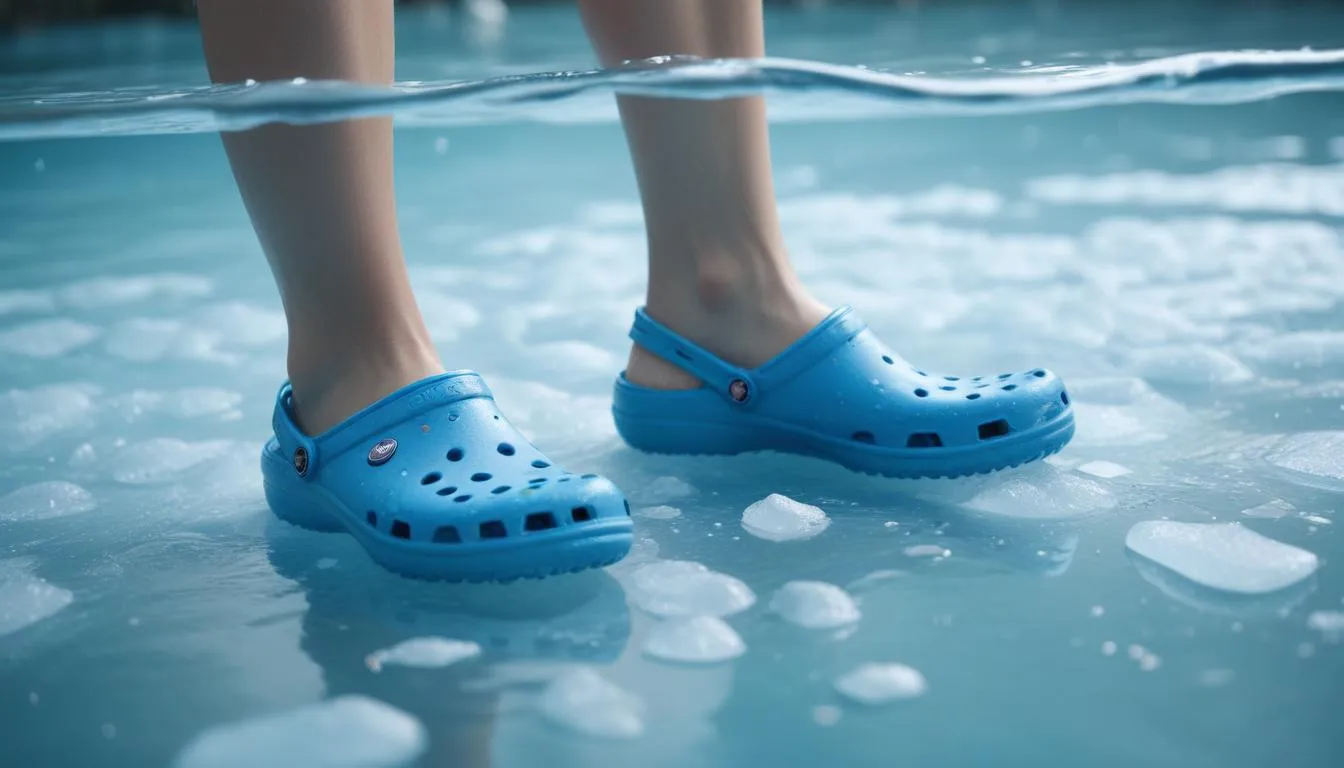 Crocs Pure Water vs Ice Blue: A Color Review