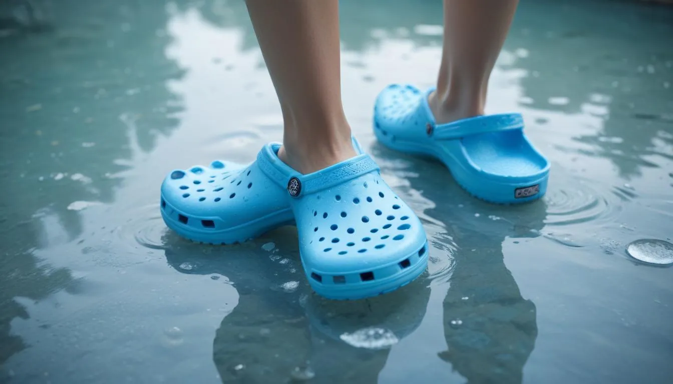 Crocs Pure Water vs Ice Blue: A Color Review