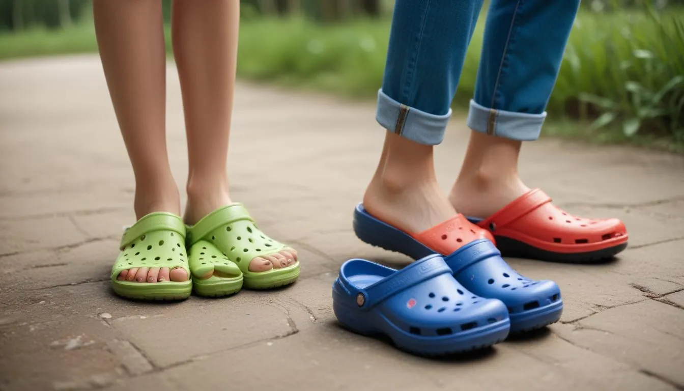 Crocs Sandals vs Clogs: A Style Comparison